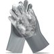 thumbnail image 1 of Guantes de aseo para mascotas - Cepillo suave para el baño de perros - Guante de masaje con diseño mejorado de cinco dedos - Guante eficaz para quitar el pelo suelto de perros, gatos, conejos y caball, 1 of 7