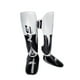 thumbnail image 3 of Espinilleras Muay Thai Artes Marciales Pierna Protectora Mma Kickboxing Kung Fu Blanco L Adulto, 3 of 5