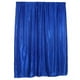 thumbnail image 2 of Cortinas De Ventana De Satén Con Bolsillo Para Barra, Cortinas Opacas, 200x250cm, Azul, 2 of 3