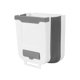 thumbnail image 1 of Bote De Basura Colgante Montado Plegable Para Encimera Gabinete Cocina Gris Blanco, 1 of 5