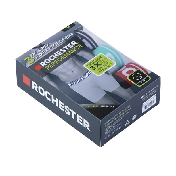 Tripack Boxers Microfibra