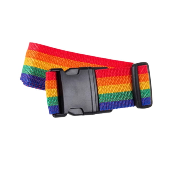 Cinturón De 2 Metros Para Maleta, Resistente, Con Hebilla De Liberación Rápida, Multicolor