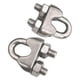 thumbnail image 2 of Abrazaderas De Cable De Acero De 2 Piezas, Fijación Fiable Para Pancartas, Vallas Y Clips De 6 Mm., 2 of 5