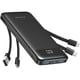thumbnail image 1 of Power Bank Charmast 10000 mAh con Cables Integrados y Pantalla LED, Rosado, 1 of 3