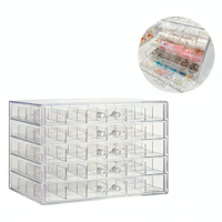 Genérico - Organizador Exhibidor De Joyas Accesorios De Uñas Acrílico