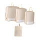 thumbnail image 3 of 4x Cubos De Embalaje De Compresión Bolsas Organizadoras De Guardarropa Impermeables Para Acampar Beige, 3 of 3