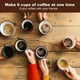 thumbnail image 3 of Cafetera de café espresso LAOION para moka, 6 tazas, vidrio y acero, 3 of 3