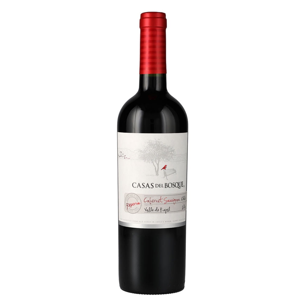 Casas Del Bosque - Vino Tinto Cabernet Sauvignon Reserva Botella