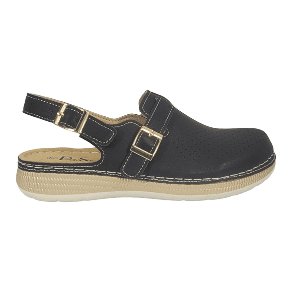 SANDALIAS BY PASS NEGRO MUJER Y0877-1A - Talla 39