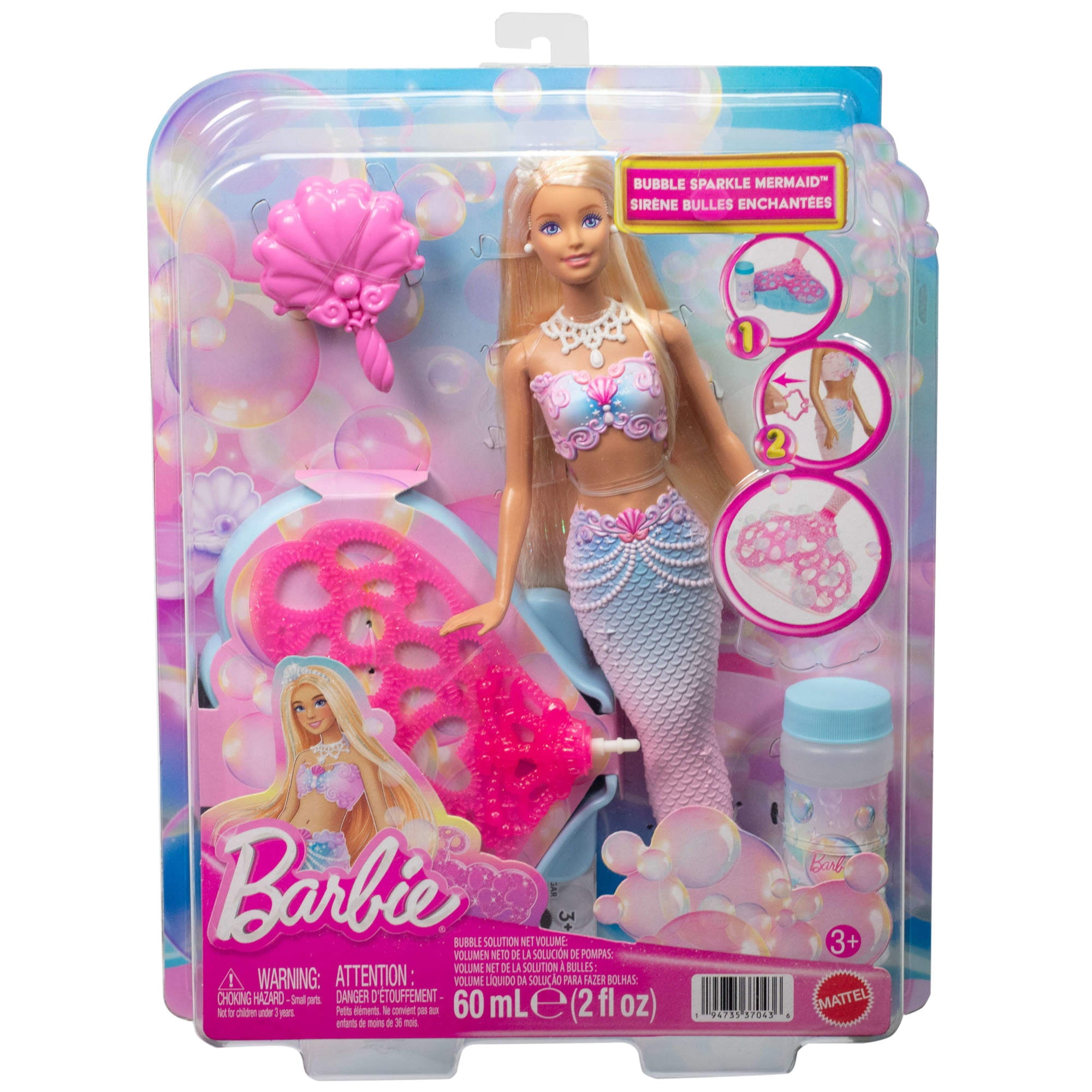 Mattel - Barbie Sirena Con Bujas