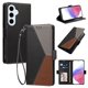 thumbnail image 2 of Funda Cartera Tricolor para Samsung Galaxy S26 FE con Soporte, Negro, 2 of 6