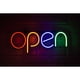 thumbnail image 1 of Letrero Neon Open Colores, 1 of 2