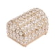 thumbnail image 3 of Joyero De Cristal Estilo Europeo Pendientes Baratija Organizador Caja Decorativa L, 3 of 3