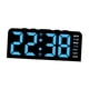 thumbnail image 5 of Reloj De Alarma Digital Numerales Versátiles Reloj LED Para El Escritorio De Inicio De La Oficina Azul, 5 of 5