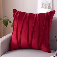 Todo Hogar Santiago De Chile - Cojín Terciopelo Con Diseño Zigzag 45X45 - Burdeo