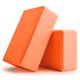 thumbnail image 1 of Bloques de yoga POUYRBA 23x15x8 cm de espuma EVA, 2 piezas, naranja, 1 of 7