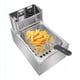thumbnail image 2 of Freidora Industrial Hoffmans Hm-88-1 6l Acero Inoxidable 220v-240v, 2 of 6