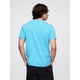 thumbnail image 3 of Camiseta GAP Everyday Soft Logo para Hombre Azul Hielo Talla M, 3 of 5