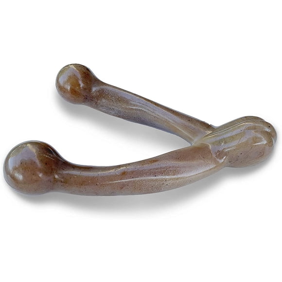 Juguete para masticar Pet Qwerks Wishbone BarkBone de nailon para masticadores agresivos