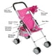 thumbnail image 2 of Cochecito para muñecas Fash n kolor My First Denim Pink para muñecas de 18 pulgadas, 2 of 7