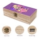 thumbnail image 3 of Snagglepuss Caja Organizadora de Madera Rústica - Caja Decorativa Multifuncional para Escritorio, Hogar, Oficina, Joyas y Manualidades, 3 of 6