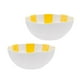 thumbnail image 1 of Set De Bowl Melamina - Urea 2 Piezas Amarillo - Blanco, 1 of 3