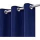 thumbnail image 3 of 2 Paños Cortinas Belug  Blackout Engomada Tela Fresca 2.2x1.32 azul, 3 of 4