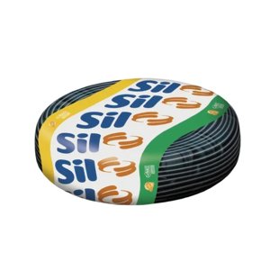 Cable Cordón Eléctrico Sil Flexible 2X0,75Mm2 100M Negro Sec - Negro