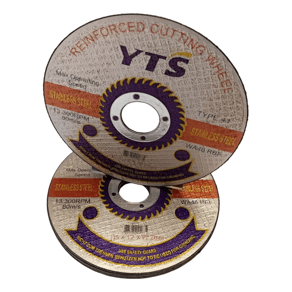 50 Discos Yts De Corte Fino Para Metal 4 1/2 Pulgadas 4.5