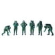 thumbnail image 4 of 6x 1:64 Figuras De Personas Bombero Figuras De Personas Para Casa De Muñecas Micro Paisajes Verde, 4 of 5