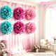 thumbnail image 3 of Kit de Decoración para Fiesta GoExquis 80 uds Rosa y Turquesa para Niñas, 3 of 8