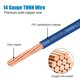 thumbnail image 2 of Cable THHN calibre 14 de cobre trenzado, 25 pies, 600 V, chaqueta de nylon, 2 of 6