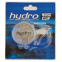 Hydro - Naricera Natacion Reutilizable Tipo Clip Transparente+Estuch