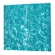 thumbnail image 1 of 2 Unidades / Paneles Decorativos Ondas Azules Impreso Digital Cortina Impermeable Drapeado, 1 of 5