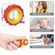thumbnail image 2 of Set 6 Anillos Spinner Sensoriales Fidget con Texturas, 2 of 3