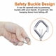 thumbnail image 3 of Ganchos de tornillo Sexoeie de 35 piezas para colgar, uso rudo, 6 cm, color plata, 3 of 7