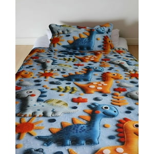 Genérico - Cobertor Quilt 3D Plaza Y Media 180 X 230 Cm V09