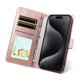 thumbnail image 3 of Funda Cartera para Samsung Galaxy A37 Perro Cachorro Grabado con Tarjetas Soporte Correa Rosa, 3 of 6