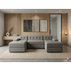 thumbnail image 1 of SOFA U SECCIONAL GRIS LINO, 1 of 3