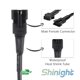 thumbnail image 4 of Cables de extensión SHINIGHT, 4 unidades, 1,19 m, para 5050 LED SMD RGB NEON, 4 of 5