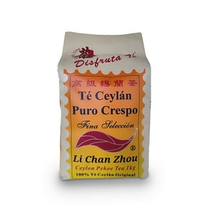 Té Negro Ceylán Puro Crespo 1Kg Li Chan Zhou | Importado De Sri Lanka | 100% Natural