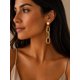 thumbnail image 2 of Aros Éclat con Baño de Oro 18K., 2 of 4