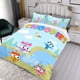 thumbnail image 3 of Aventura con Los Choopies Conjunto de sábanas temático, trío de piezas, cómodo y amigable con la piel, diseño único, regalo de decoración para el hogar para familiares, amigos y fans,140cm *210cm, 3 of 6