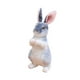 thumbnail image 5 of Realista Conejito Peluche Suave Regalo Comodidad Para Niños Mamá Novia Gris A, 5 of 5