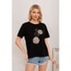 thumbnail image 3 of Polera Mujer Algodon Manga Corta Oversize Aplicacion 2012, 3 of 3