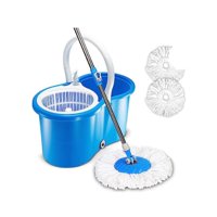 Total Upgrate - Mopa Trapeadora Giratoria 360° Con Cubeta