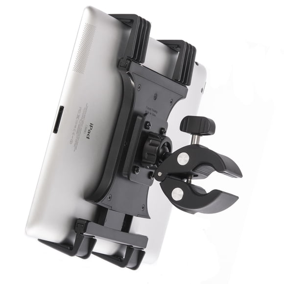 Soporte universal para tabletas Tackform para bicicleta estática, cinta de correr, máquina elíptica, bicicleta de spinning, soporte para micrófono y equipo de ejercicio en interiores