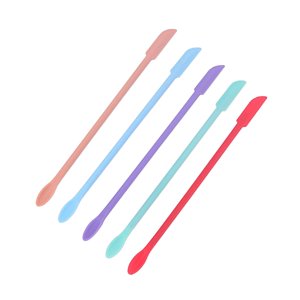 Bothyi - Mini Espátula De Silicona De 5 Uds., Reutilizable, De Doble Punta Para Belleza