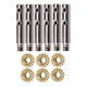 thumbnail image 1 of Clavijas De Afinación De Guitarra De 6 Piezas, Sintonizadores, Cabezales De Máquina, Engranajes Y Pines, Piezas Style7, 1 of 5