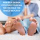 thumbnail image 3 of Bunion Protector Shield Gel, paquete de 12 almohadillas y cojines, color azul, 3 of 6